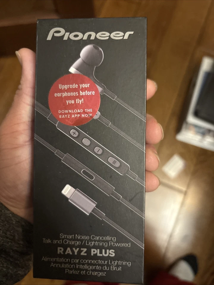 Auriculares con cancelación de ruido alimentados por rayos Pioneer Rayz Plus - NUEVO sellados Foto 1 de 2