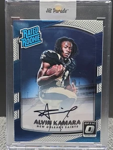 2017 Panini Donruss Optic Alvin Kamara Rated Rookies Autograph /150 #199 - Picture 1 of 2
