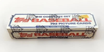 Juego completo de tarjetas de béisbol Topps 1985 de fábrica, sellado y autenticado por la BBCE Foto 1 de 3