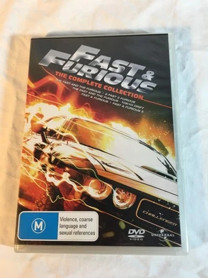 Fast and Furious The Complete Collection - First 5 movies - DVD r2 and 4 - Image 1 of 2
