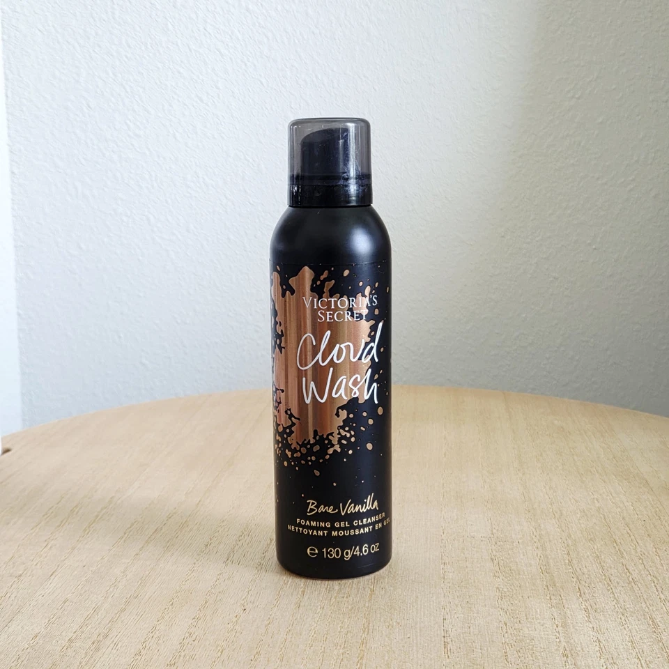 3 Victoria's Secret Pure Seduction Cloud Wash Foaming GEL Cleanser 4.6 Oz 130 G