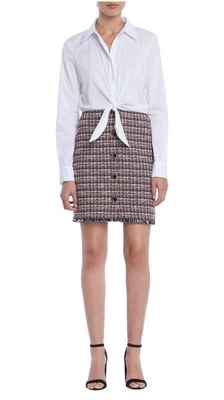 Vestido Bailey 44 Pas De Deux Tweed Carrera Mujer Pequeña Empresa Informal Preppy Foto 1 de 4