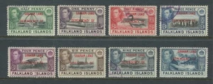 Falkland Islands Dependencies KGVI Graham Land set used - Picture 1 of 1
