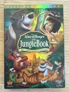 Jungle book DVD 40th Anniversary Edition Platinum 2 Disc Set - Picture 1 of 4