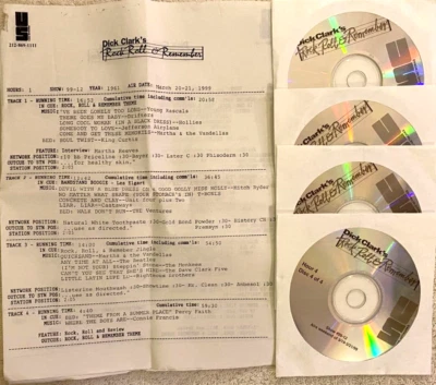 3/20/99 DICK CLARKS RR&R PRESENTS MARTHA & VANDELLAS, 10 HITS/4 INTERVIEWS, '61 - Image 1 of 4