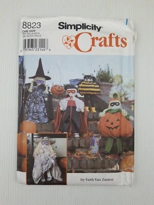 Simplicity Sewing Pattern 8823 Halloween Dolls & Clothes Size 25" Uncut FF - image 1 of 2