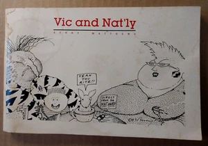 Vic and Nat'ly by Bunny Matthews 1983 Paperback New Orleans, Cartoons, RARE Book - Picture 1 of 6
