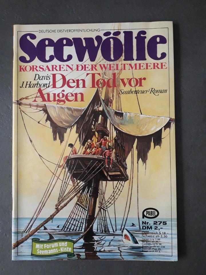 Seewölfe Korsaren der Weltmeere Heft 275 gut erhalten - Bild 1 von 1