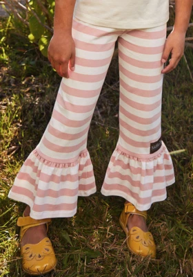 Pantalones Matilda Jane Rose is a Rose Volantes Grandes Talla 6 8 Nuevos en Bolso Rosa Blanco Niña Foto 1 de 3