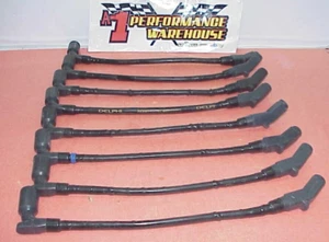 8 Delphi Packard Coil Pack 8.8 MM Spark Plug Wires Fits SB Chevy LS & R07 - Picture 1 of 5