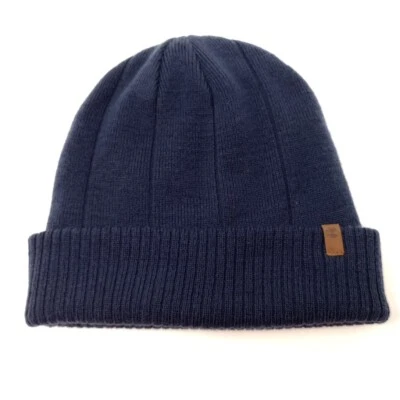 Timberland Azul Marino Puños Tejido Invierno Gorro Gorra Estilo # TB0A1EGY Foto 1 de 4