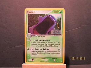 2006 Pokemon EX Crystal Guardians #11 Swalot HOLO R - Picture 1 of 1