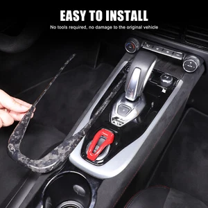 Car Center Console Outer Frame Trim Forged Carbon Kit For Lotus EMIRA 2021-2023 - Picture 1 of 12