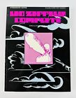Vintage 1990 Led Zeppelin Kompletna książka o gitarze pośredniej z super zakładką