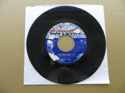 Four Tops – Something About You - 1965 - Motown 1084 7" Single G+/Generic - Image 1 of 2