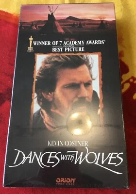 Dances With Wolves SEALED 1990 VHS Orion Pictures EX Condition - Image 1 of 4