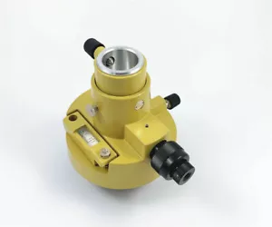 NUEVO ADAPTADOR TRIBRACH AMARILLO DE TRES MANDÍBULAS CON PLUMA ÓPTICA PARA ESTACIONES TOTALES - Imagen 1 de 4