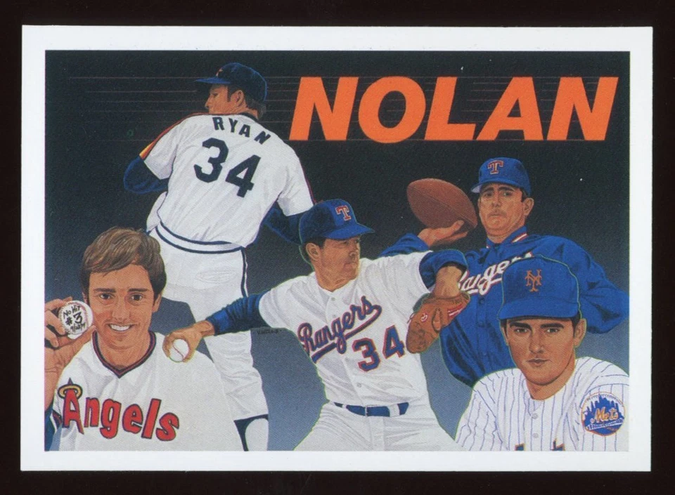 1991 Upper Deck BASEBALL - NOLAN RYAN HEROES - You Pick Complete Your Set NNO-18 - Image 1 of 1