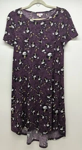 LuLaRoe Carly XS viola con motivo Disney vestibilità taglia 2-4 - Foto 1 di 5