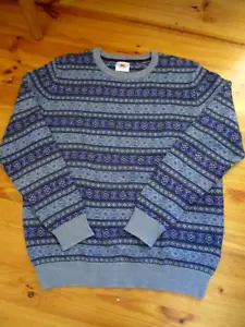 MEN,S FINE COTTON MAXX SWEATER - SIZE L - TOP CONDITION - Picture 1 of 2
