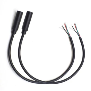 10 piezas 30 cm 3,5 mm 4 polos hembra conector de audio cable auxiliar 4 cables hágalo usted mismo cable cola de cerdo - Imagen 1 de 4