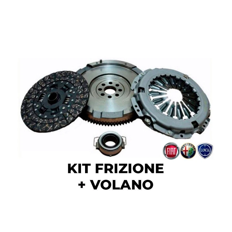  KIT FRIZIONE 3 PZ + VOLANO MONOMASSA FIAT PANDA 500 YPSILON MITO 0.9 TWINAIR Foto 1 de 3