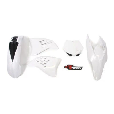 Kit plástico blanco KTM 250SXF 2007 2008 2009 2010 SXF250 Foto 1 de 3