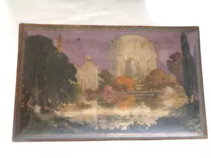 Antico Palazzo delle Belle Arti 1915? Scatola in metallo Esposizione Mondiale (#6222) - Foto 1 di 8