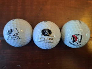 Golf Course Logo Balls - Galloping Hill, New Course at St Andrews, Roxiticus - Picture 1 of 2