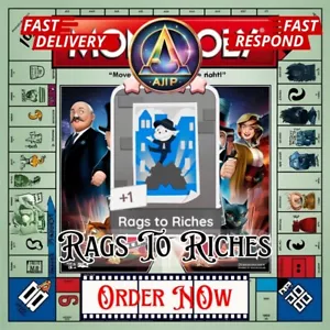 Rags To Riches 4 Stars Sticker - Movie Night Set 10 ⚡⚡ fast delivery ⚡⚡ - Picture 1 of 1