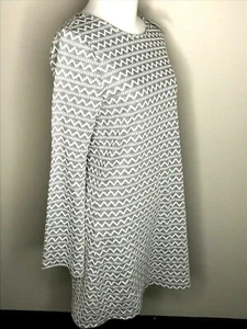 Vestido Lots of Love Shift Gris Crema Mangas Campana Talla M Nuevo Línea A de Speechless - Imagen 1 de 9