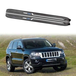 2PCS Running Board fits for Jeep Grand Cherokee 2011-2021 Side Step Nerf Bars - Picture 1 of 5