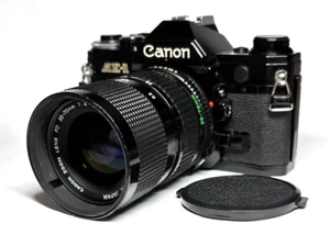[Excellent] Appareil photo reflex argentique Canon AE-1 testé + objectif FD 35-70mm du Japon #4184 - Photo 1 sur 13