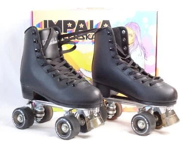 Impala Rollerblades Rollschuhe Discoroller Topzustand Schwarz Gr.38 - Bild 1 von 4