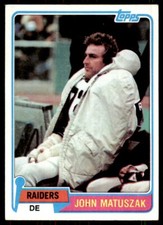 1981 Topps John Matuszak Oakland Raiders #255