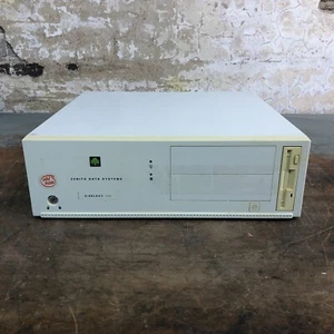Vintage Zenith Z-Select 100 PC Computer Pentium 100MHz w/Drives (Power On) - Afbeelding 1 van 21