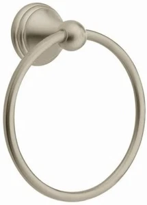 Moen DN8486BN 7-inch Bathroom Hand Towel Ring - Brushed Nickel - Picture 1 of 1