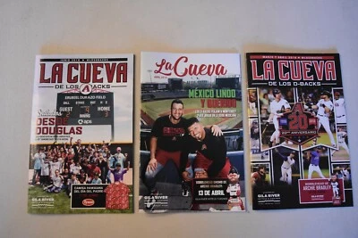 Spanish Editions Lot of (3) Arizona Diamondbacks SPANISH Game Programs - Image 1 of 4