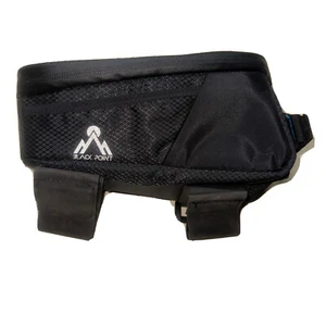 Black Point MacroPod Waterproof Top Tube Frame Bag Black Zip Bikepacking Large - Picture 1 of 13