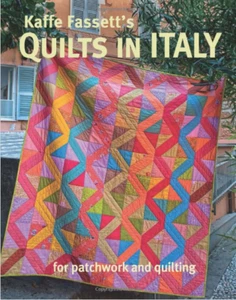 KAFFE FASSETT Quilt PATTERN Book QUILTS IN ITALY - SOFTCOVER BOOK - Picture 1 of 10