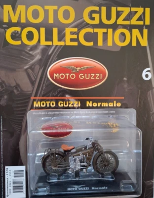 HACHETTE STARLINE 1:24 MOTO GUZZI  NORMALE  CON FASCICOLO 6 - Immagine 1 di 2