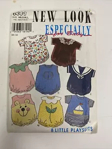 Vintage New Look Especially for Baby Sewing Pattern #6399 (NB,S,M,L) UNCUT - Picture 1 of 3