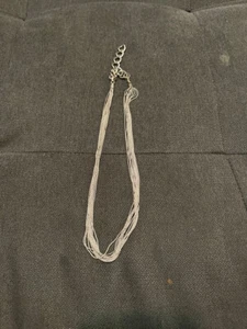 Vintage Halskette GM ITALY 925 STERLING SILBER Multi Kette Schmuck - Bild 1 von 4