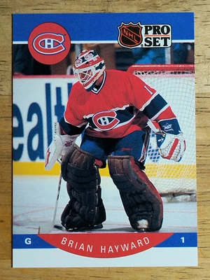 1990-91 Pro Set #150 Brian Hayward - Image 1 of 2