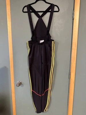 Adidas немецкий национальный лыж биатлона DSV команды Windstopper разминка брюки - Изображение 1 из 4