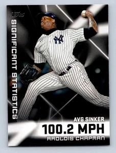 2023 Topps #SS-20 Aroldis Chapman New York Yankees - Picture 1 of 2