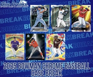 CINCINCINNATI REDS 2025 Bowman Chrome Breaker Delight Case (6 cajas) Break 0201 - Imagen 1 de 1