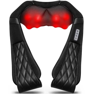Shiatsu Electric Neck Back Massager Pillow 3D Kneading with Heat for Shoulder... - Picture 1 of 9