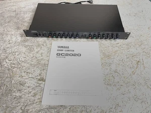 Yamaha GC2020 2ch Compressor Gate Audio Equipment Used with Manual - Picture 1 of 4