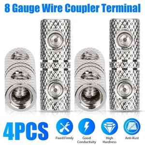 Kit de conector a tope de terminal acoplador de 30*10 mm 4 piezas entrada y salida calibre 8 - Imagen 1 de 17